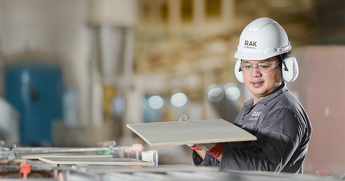 RAK Ceramics announce $1,000,000 investment in sustainable manufacturing technologies and initiatives.