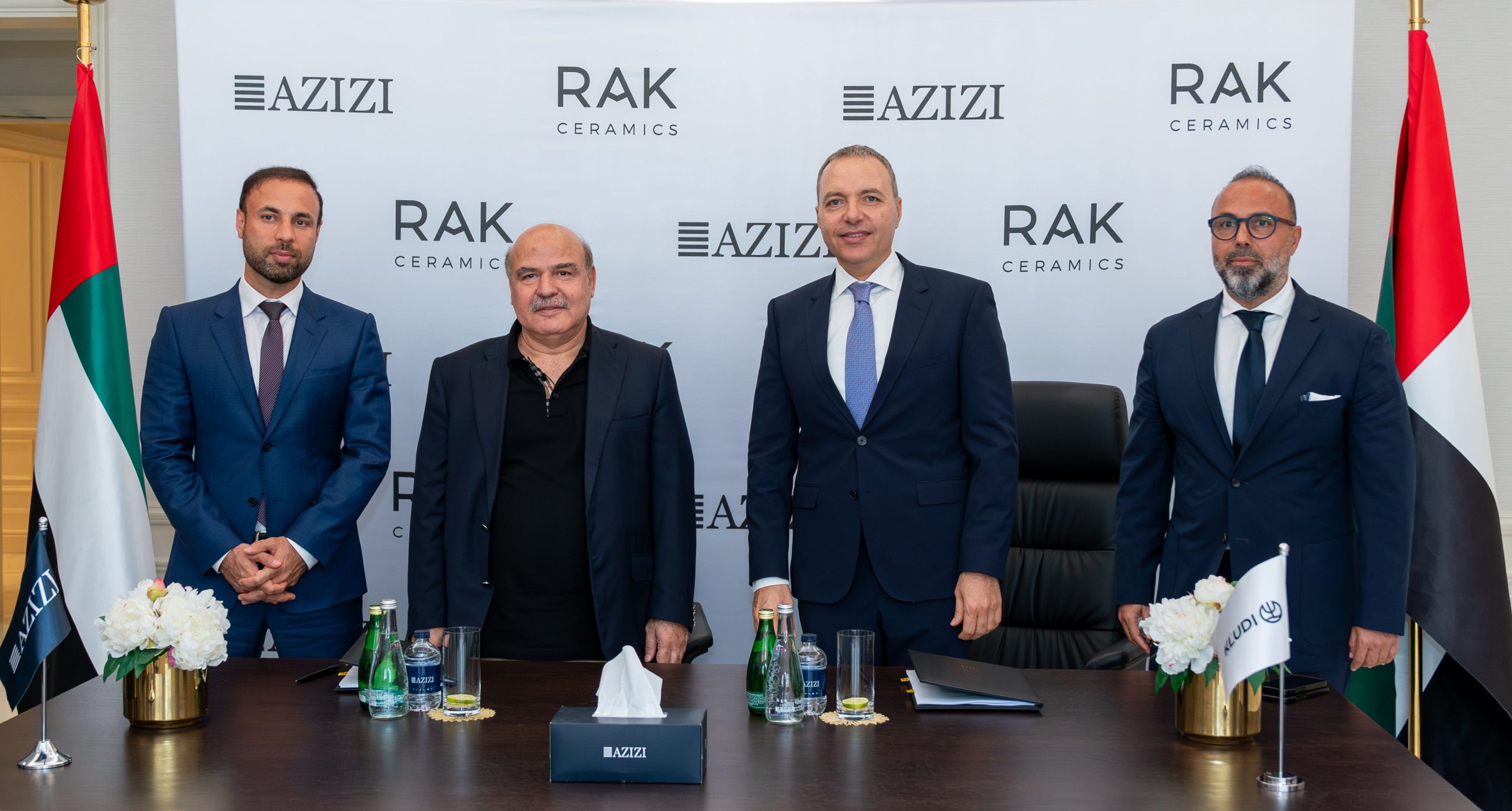 RAK Ceramics, Azizi Developments  sign two-year MoU for the supply of tiles and sanitary ware