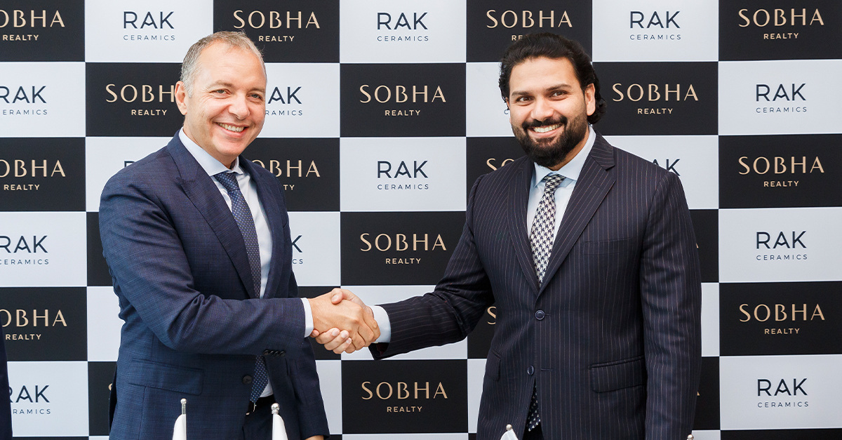 RAK Ceramics and Sobha Group Sign Framework Agreement for Exclusive Surface Solutions Partnership in Upcoming Projects